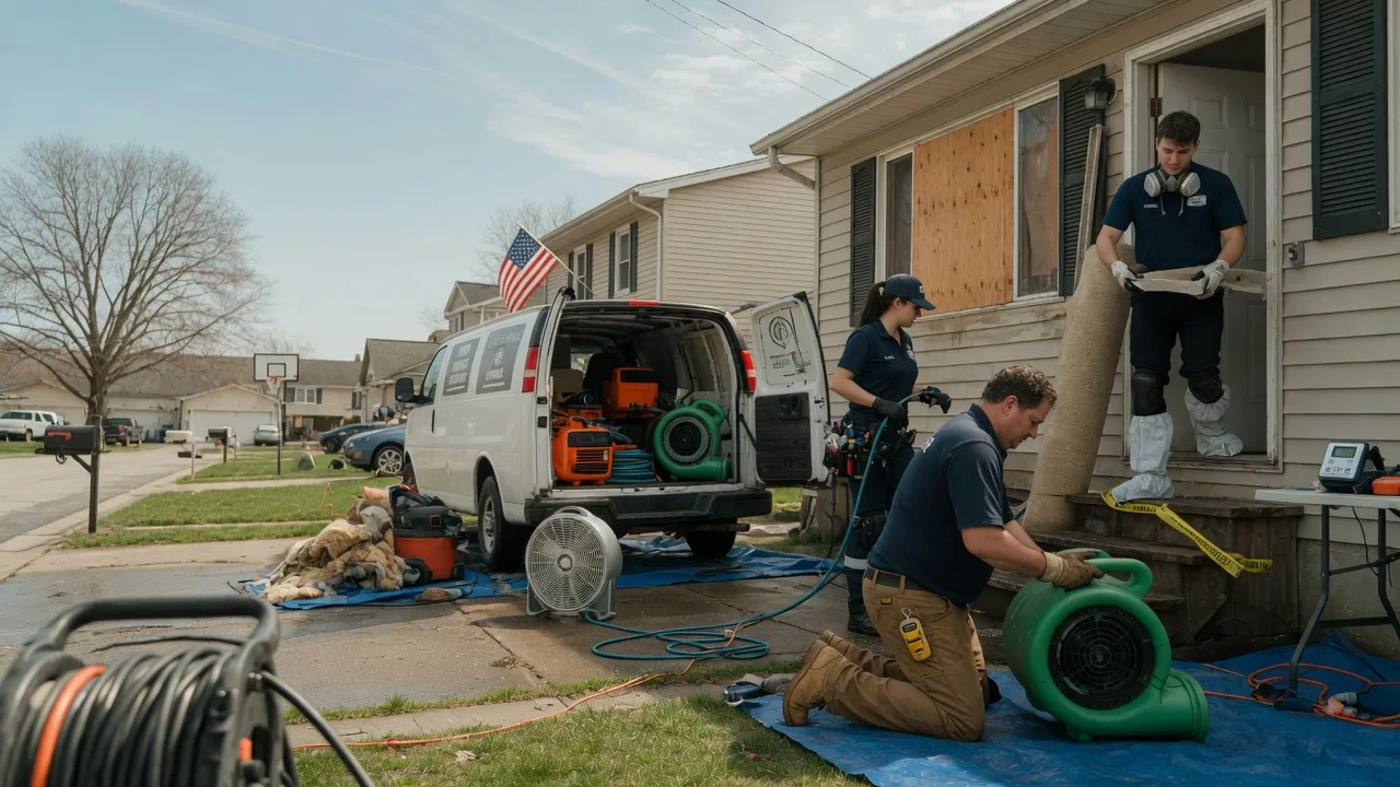 Water Damage Restoration in Ipswich, SD near me